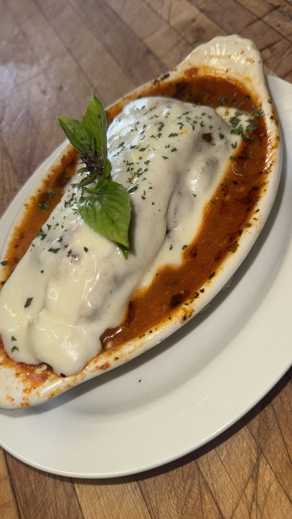 Meatball parmigiana