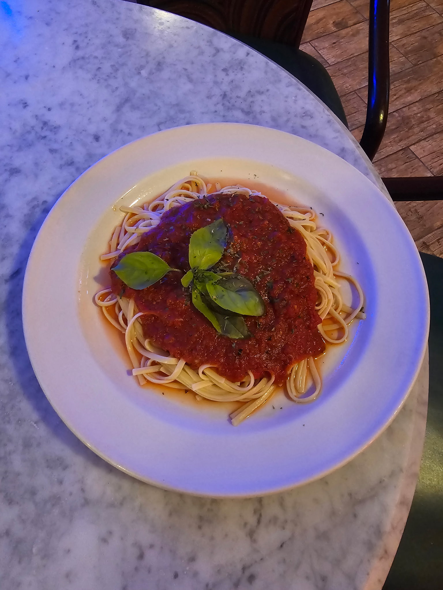 Spaghetti marinara